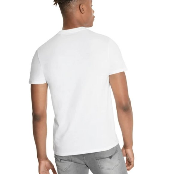 Guess Los Angeles Embossed Distressed Logo Tee Men's Size Medium - Picture 7 of 14